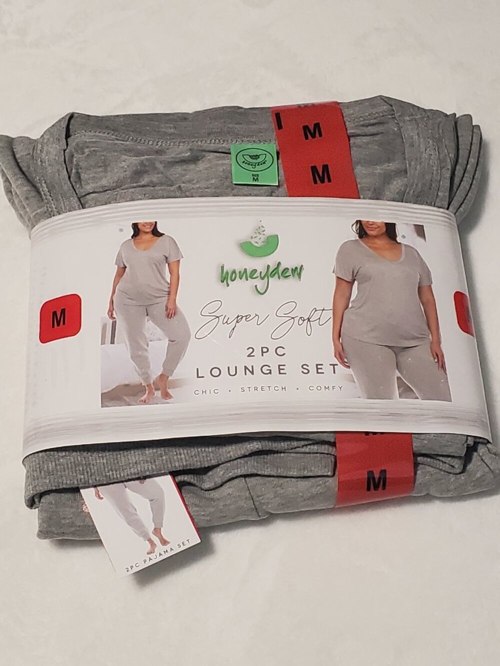 Honeydew Women's 2 Piece Super Soft Fleece Lounge PJ Set Brand New! Size: M